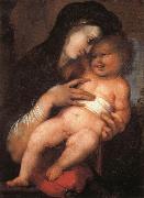 BERRUGUETE, Alonso Madonna and Child oil